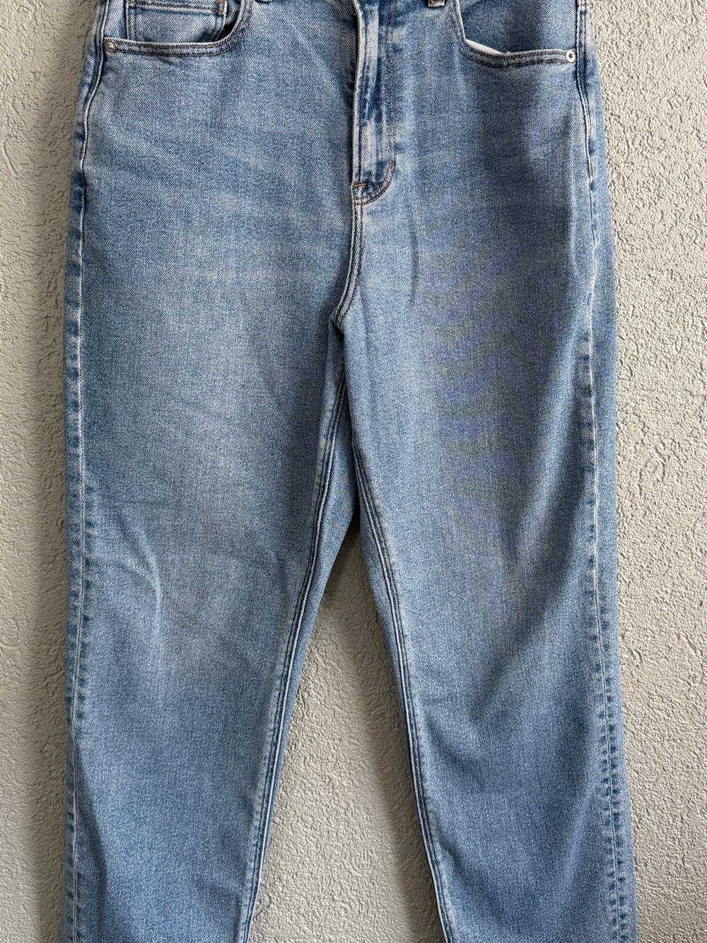 American Eagle Outfitters Light Wash Slim Straight Jeans